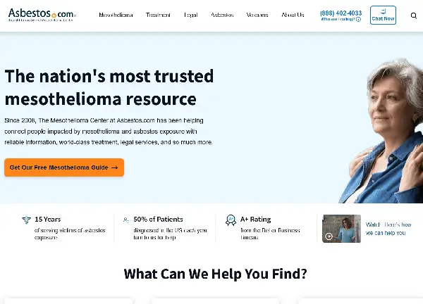 mesothelioma awareness home page image